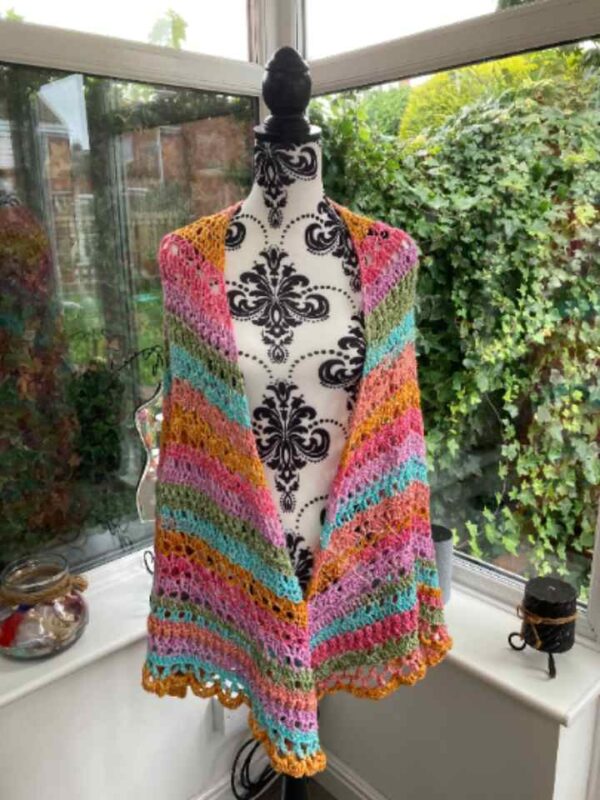 Berry Cluster Shawl Tranquil.2-720x960