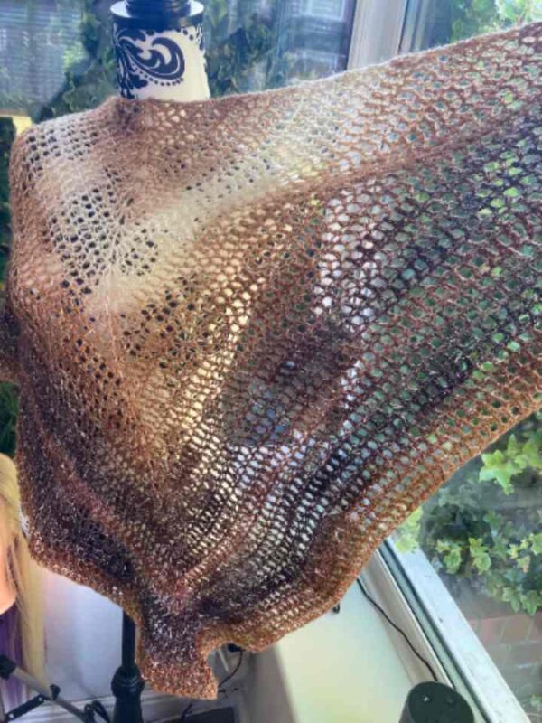 Golden Ombre Plain Shawl.1-720x960