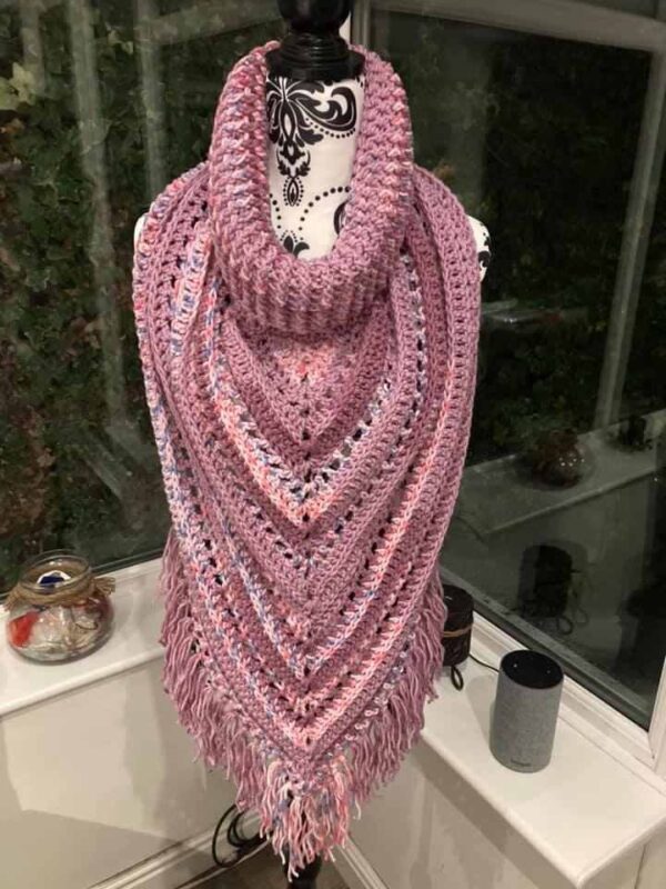 Pale Pink Cowl Neck Wild Oleander-720x960