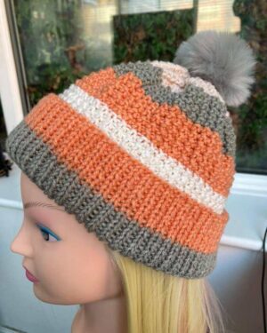 Orange and Grey Hat-720x960