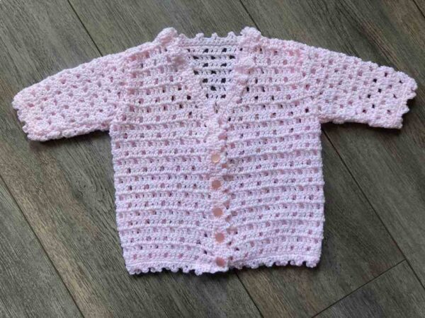 Vintage_Lace_Baby_Set_Cardigan