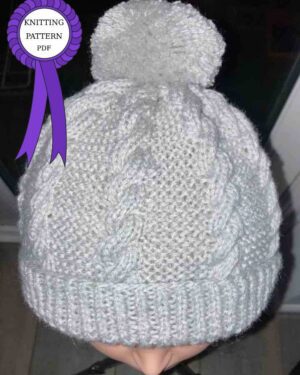 Twisted Cables Hat Pattern