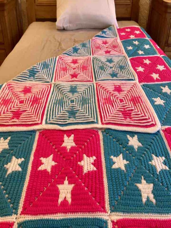 Star Mosaic Blanket